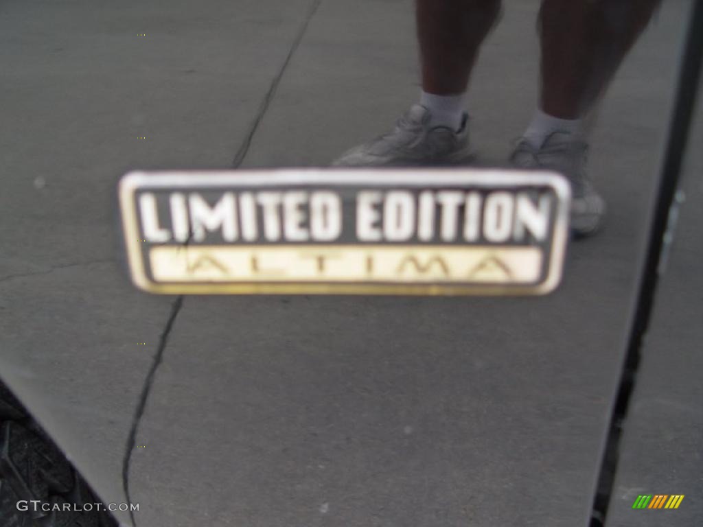 2001 Altima GXE - Super Black / Dusk photo #20