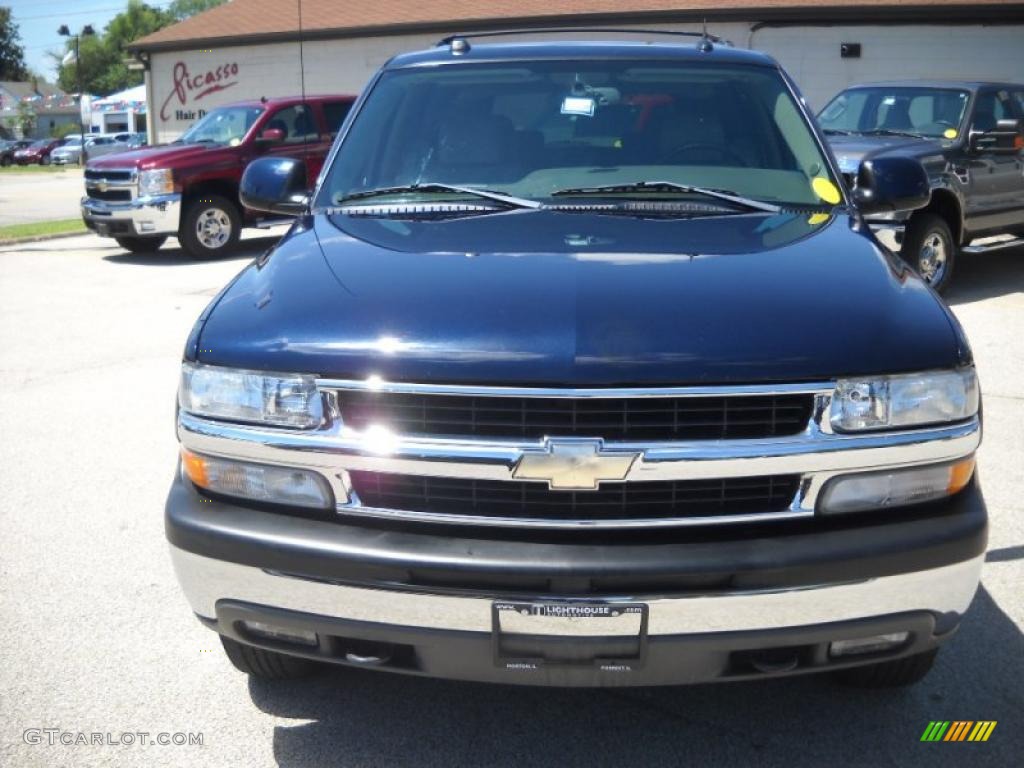 2004 Tahoe LT 4x4 - Dark Blue Metallic / Gray/Dark Charcoal photo #4