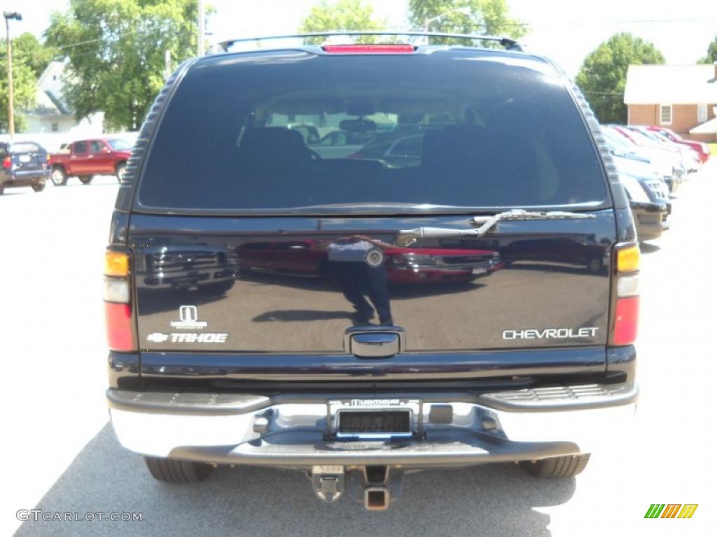 2004 Tahoe LT 4x4 - Dark Blue Metallic / Gray/Dark Charcoal photo #8