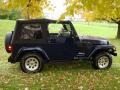 2006 Midnight Blue Pearl Jeep Wrangler X 4x4  photo #8