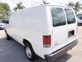 2010 Oxford White Ford E Series Van E150 XL Commericial  photo #9