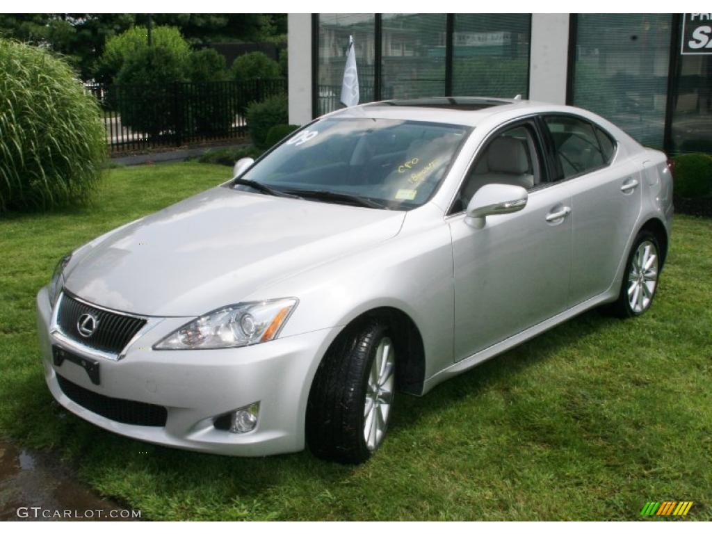 2009 IS 250 AWD - Tungsten Pearl / Light Gray photo #1