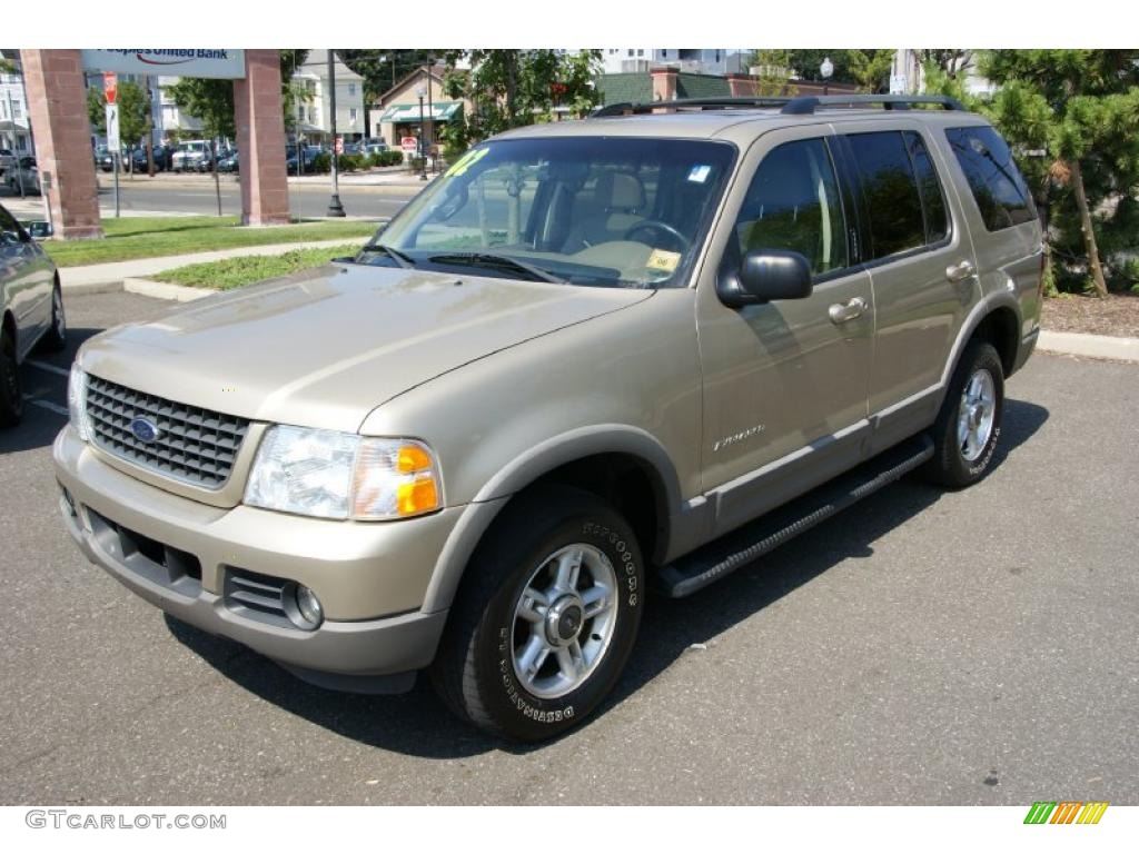 2002 Harvest Gold Metallic Ford Explorer Xlt 4x4 #33802543 