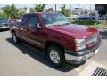 2004 Sport Red Metallic Chevrolet Silverado 1500 LT Extended Cab 4x4  photo #3