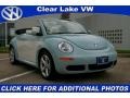 2010 Aquarius Blue/Campanella White Volkswagen New Beetle Final Edition Convertible  photo #1