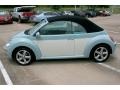 2010 Aquarius Blue/Campanella White Volkswagen New Beetle Final Edition Convertible  photo #21