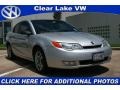 2004 Silver Nickel Saturn ION 3 Quad Coupe  photo #1