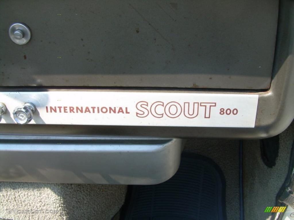 1967 International Scout 800 Soft Top Marks and Logos Photo #33883754