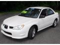 2007 Satin White Pearl Subaru Impreza 2.5i Sedan  photo #1