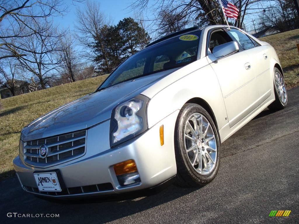 2007 CTS Sedan - Light Platinum / Ebony photo #1