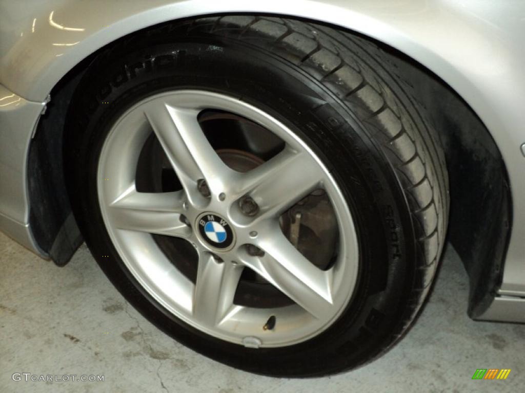 2001 3 Series 325i Coupe - Titanium Silver Metallic / Grey photo #18