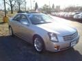 2007 Light Platinum Cadillac CTS Sedan  photo #3