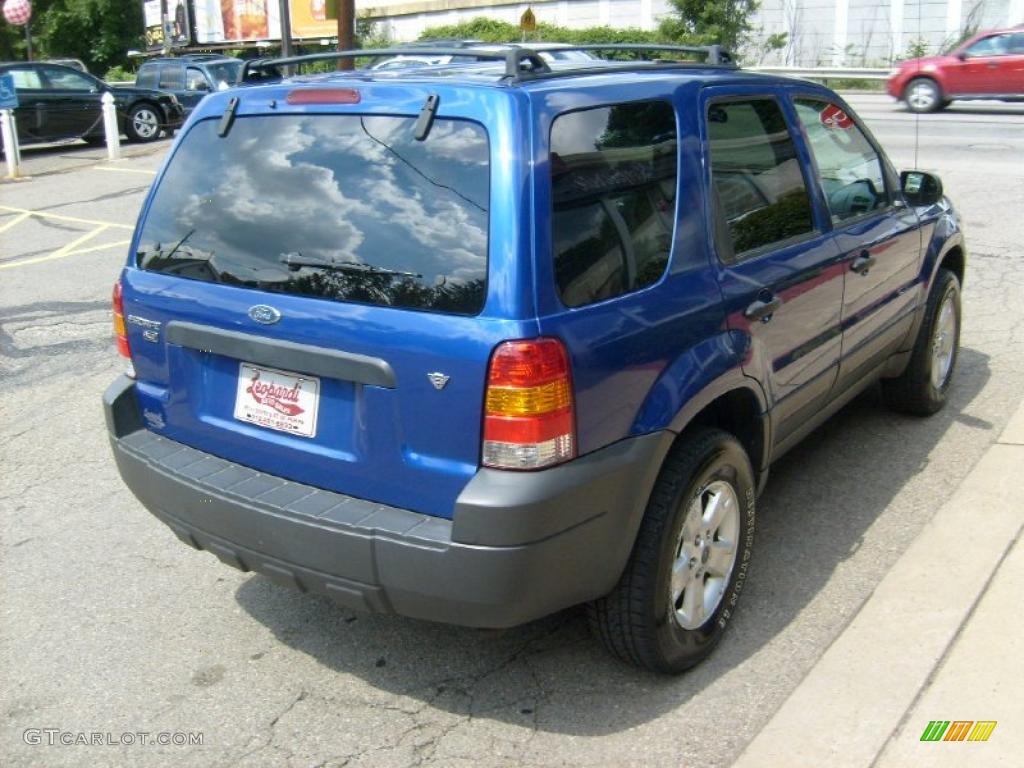 2006 Escape XLT V6 4WD - Sonic Blue Metallic / Medium/Dark Flint photo #5