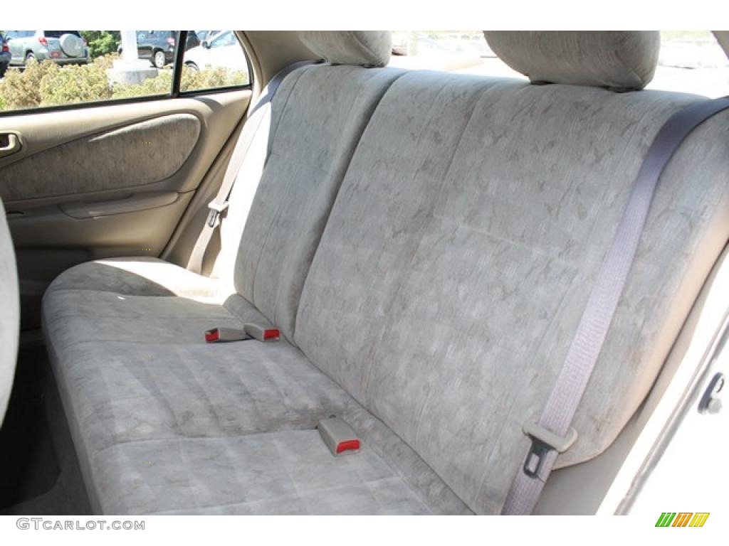 1999 Corolla LE - Super White / Pebble Beige photo #13