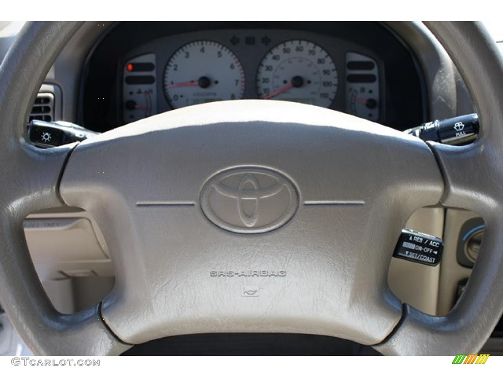 1999 Corolla LE - Super White / Pebble Beige photo #15