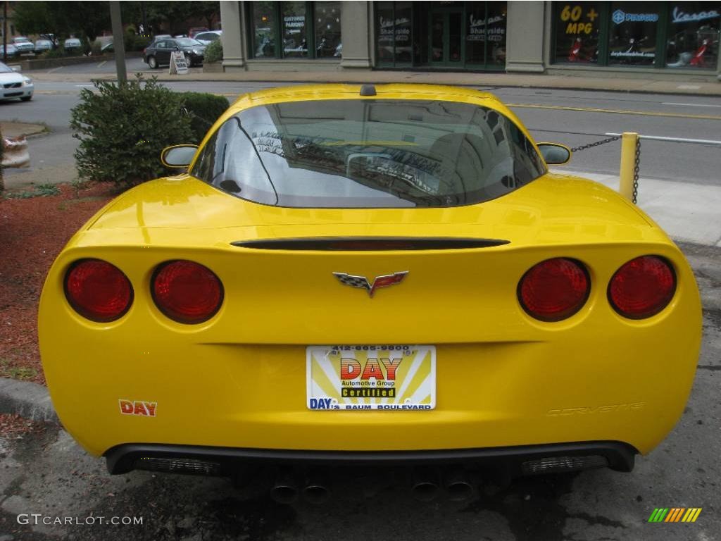2005 Corvette Coupe - Millenium Yellow / Cashmere photo #5
