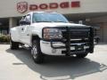 Summit White - Sierra 3500 SLT Extended Cab Dually Photo No. 1