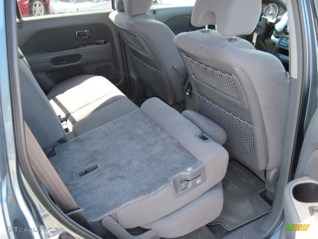 2008 Pilot EX - Steel Blue Metallic / Gray photo #16