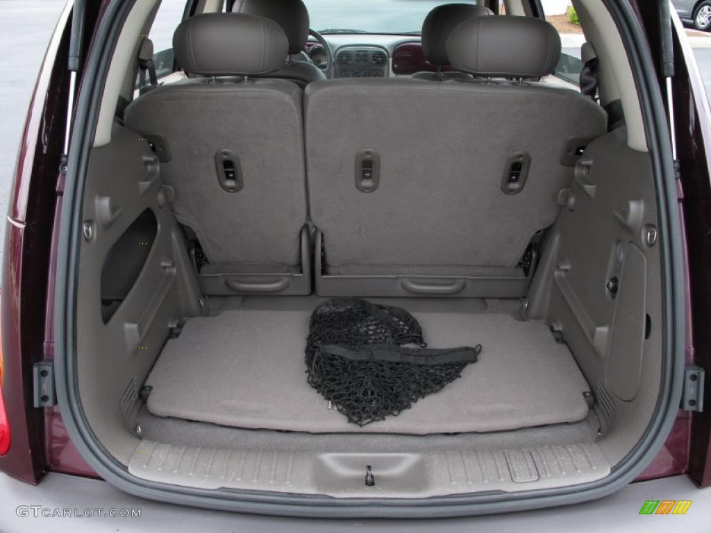 2001 PT Cruiser Limited - Deep Cranberry Pearl / Taupe/Pearl Beige photo #9