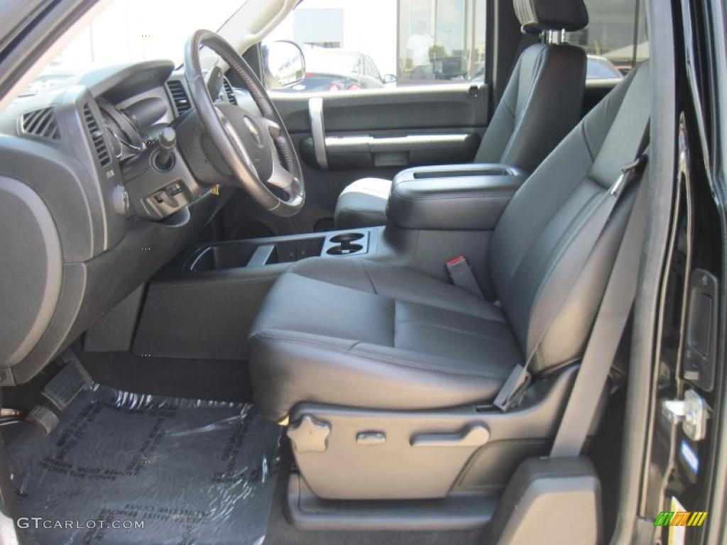 2008 Silverado 1500 LT Extended Cab - Black / Ebony photo #8