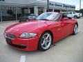 2007 Bright Red BMW Z4 3.0si Roadster  photo #1