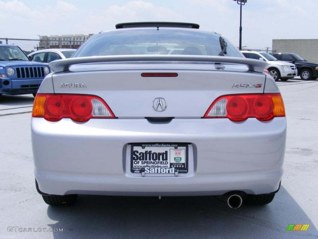 2003 RSX Type S Sports Coupe - Satin Silver Metallic / Ebony photo #6