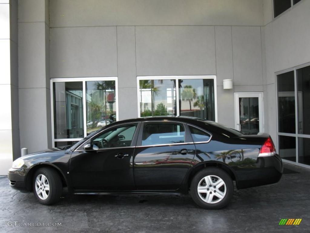 2010 Impala LS - Black / Ebony photo #2