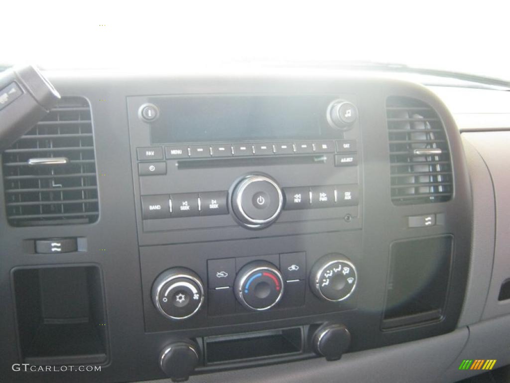 2008 Silverado 1500 Work Truck Regular Cab - Silver Birch Metallic / Dark Titanium photo #9