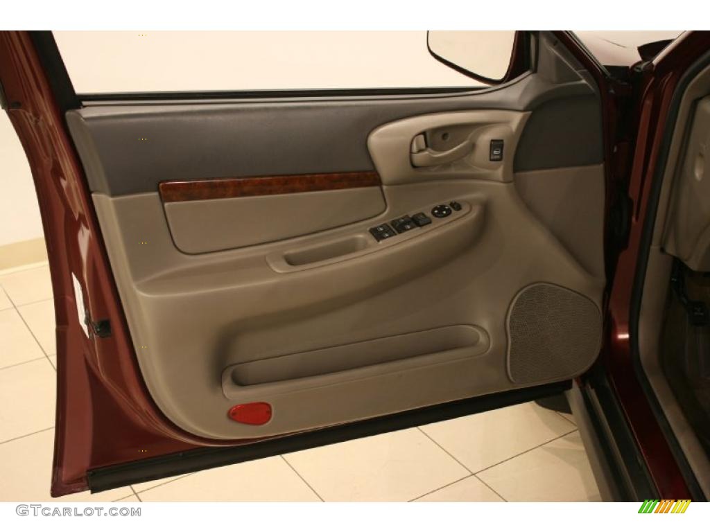 2002 Impala  - Dark Carmine Red Metallic / Medium Gray photo #8