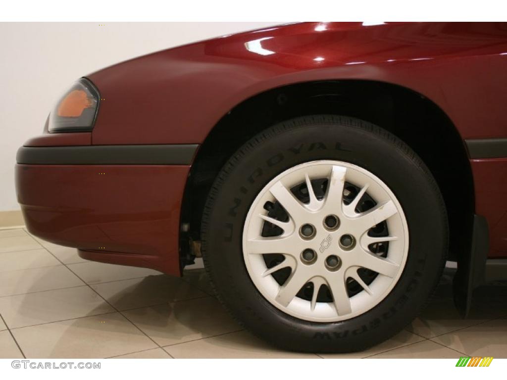 2002 Impala  - Dark Carmine Red Metallic / Medium Gray photo #23
