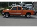 Custom Orange Metallic - Silverado 2500HD Work Truck Extended Cab 4x4 Photo No. 2