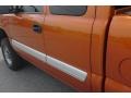 Custom Orange Metallic - Silverado 2500HD Work Truck Extended Cab 4x4 Photo No. 7