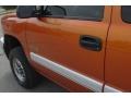 Custom Orange Metallic - Silverado 2500HD Work Truck Extended Cab 4x4 Photo No. 8
