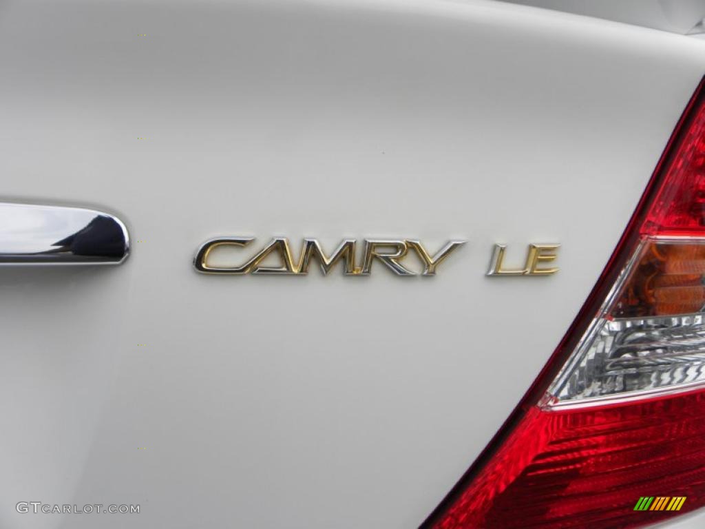 2004 Camry LE - Super White / Stone photo #13