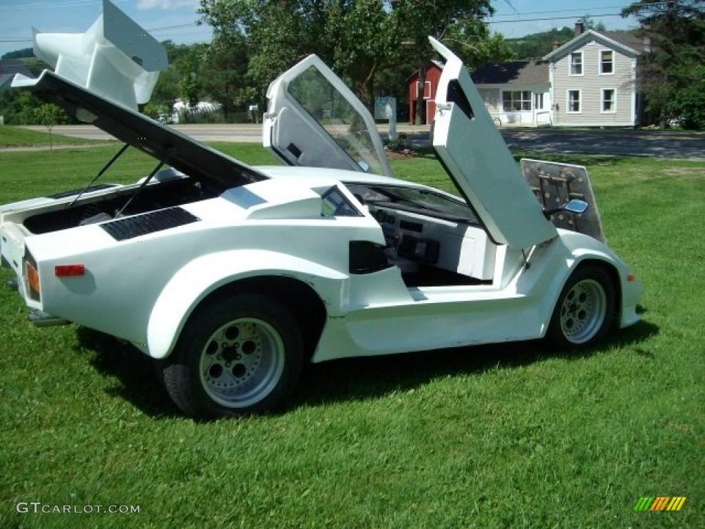 1985 Fiero Lamborghini Kit Car - White / Gray photo #2