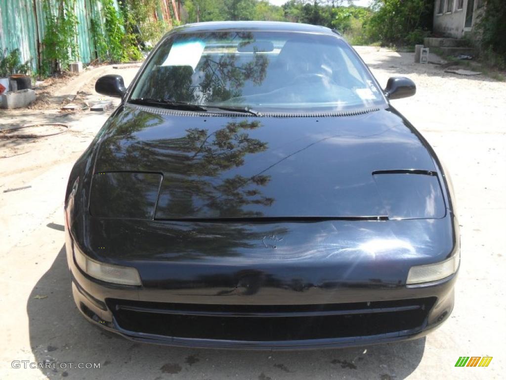 1991 MR2 Coupe - Black / Black photo #3