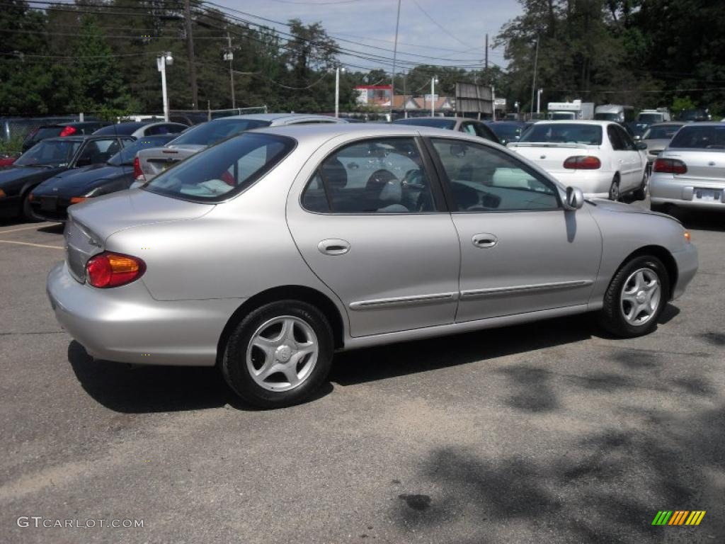 2000 Elantra GLS Sedan - Sandalwood / Gray photo #3