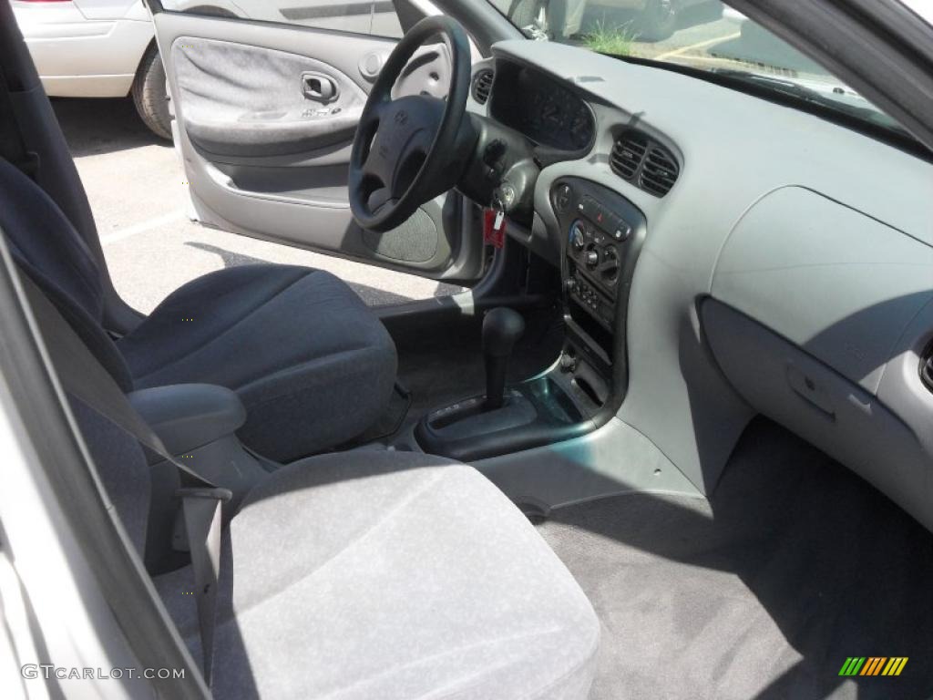2000 Elantra GLS Sedan - Sandalwood / Gray photo #5