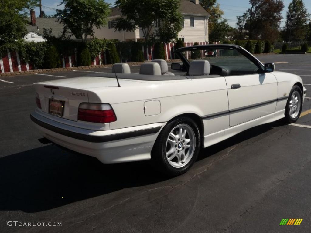 1999 3 Series 323i Convertible - Alpine White / Grey photo #3