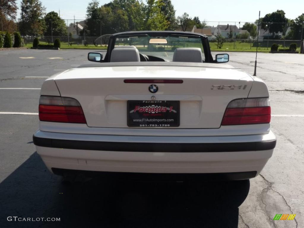 1999 3 Series 323i Convertible - Alpine White / Grey photo #8