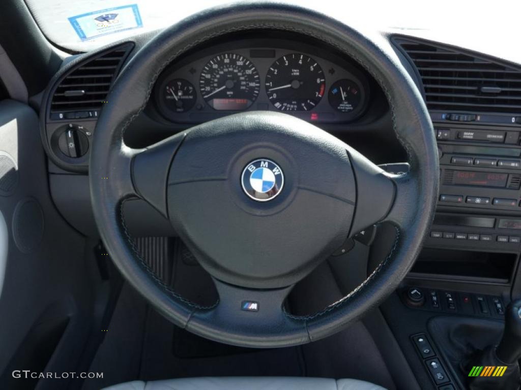 1999 3 Series 323i Convertible - Alpine White / Grey photo #12