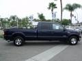 2006 True Blue Metallic Ford F250 Super Duty Lariat Crew Cab  photo #8