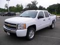 2010 Summit White Chevrolet Silverado 1500 LT Crew Cab 4x4  photo #1