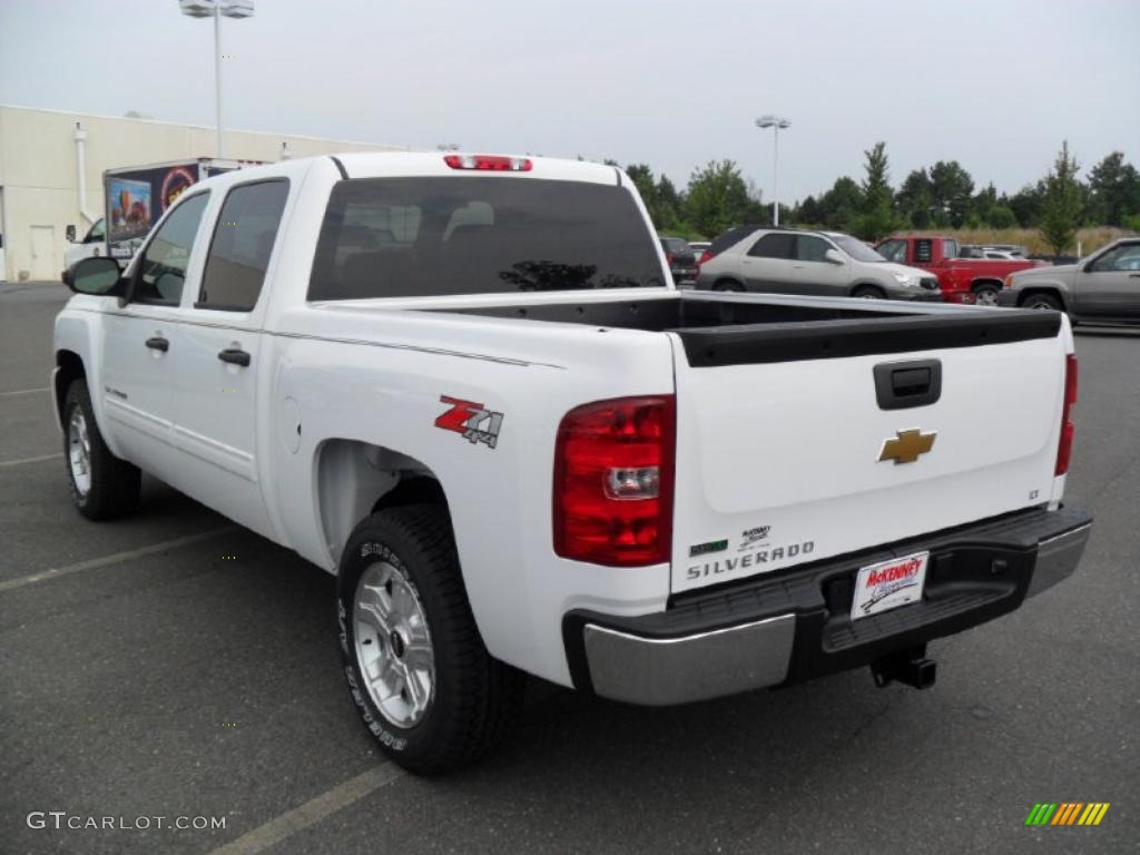 2010 Silverado 1500 LT Crew Cab 4x4 - Summit White / Ebony photo #2
