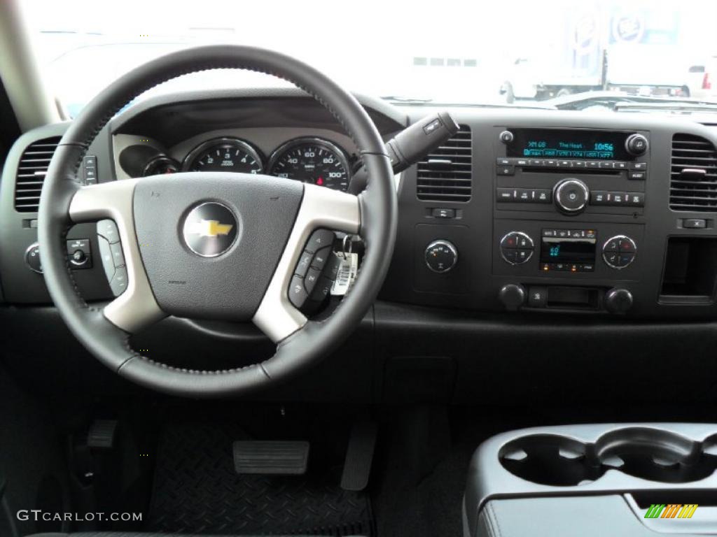 2010 Silverado 1500 LT Crew Cab 4x4 - Summit White / Ebony photo #15