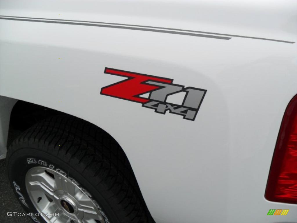 2010 Silverado 1500 LT Crew Cab 4x4 - Summit White / Ebony photo #17