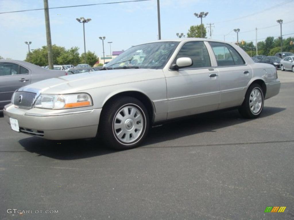 2004 Grand Marquis LS - Silver Birch Metallic / Light Flint photo #2