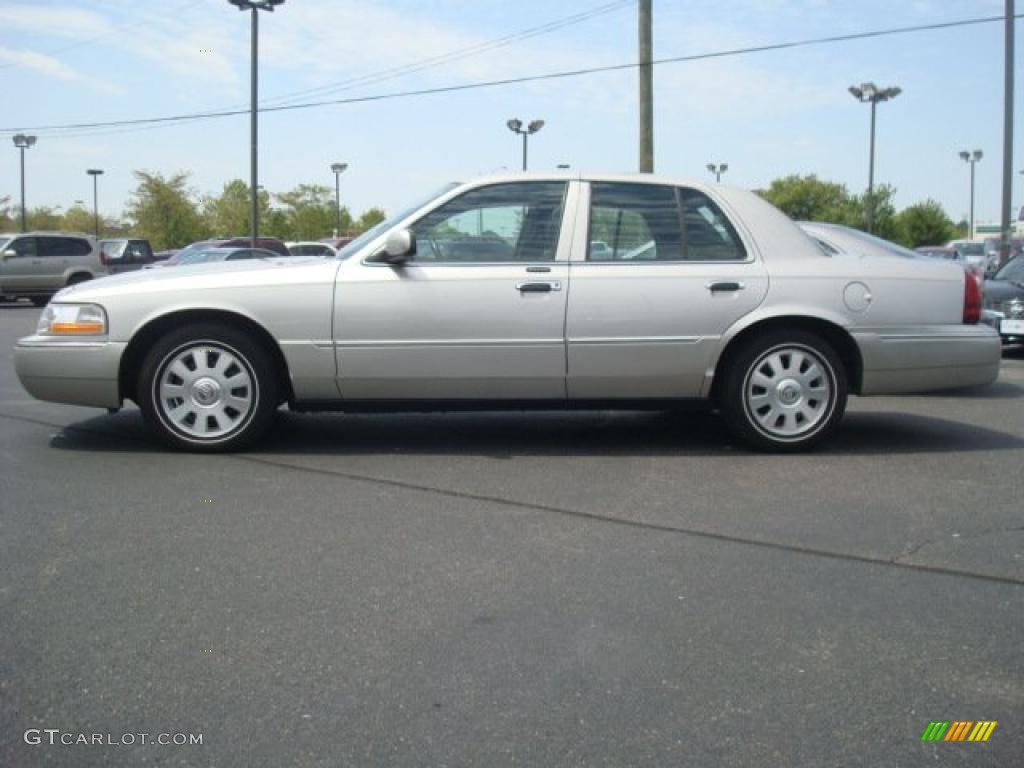 2004 Grand Marquis LS - Silver Birch Metallic / Light Flint photo #3