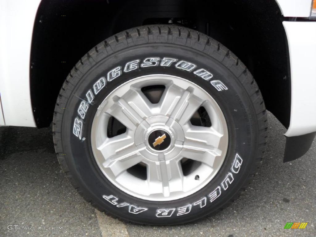 2010 Silverado 1500 LT Crew Cab 4x4 - Summit White / Ebony photo #25