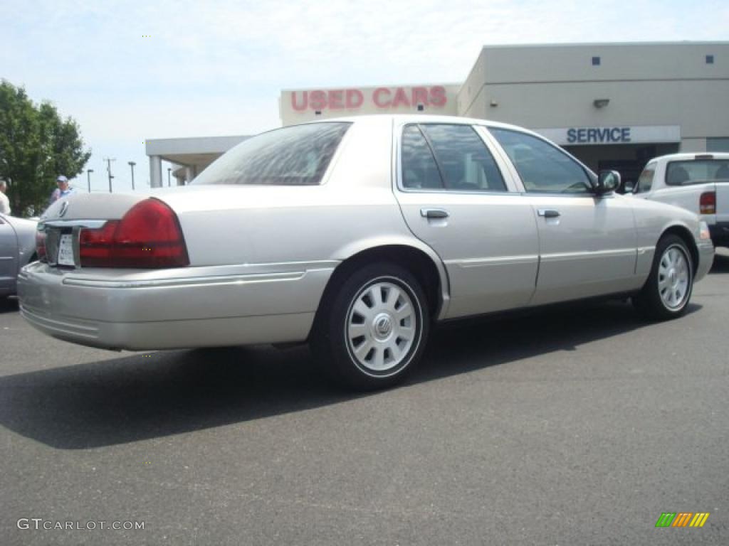 2004 Grand Marquis LS - Silver Birch Metallic / Light Flint photo #6